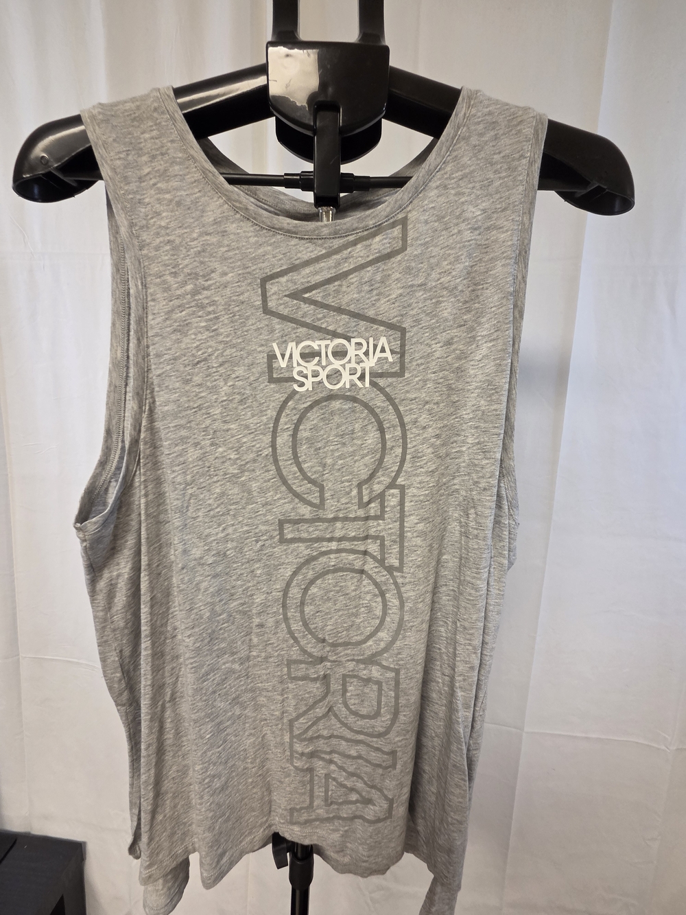 Victoria Sport Gray Women's Muscle Tank